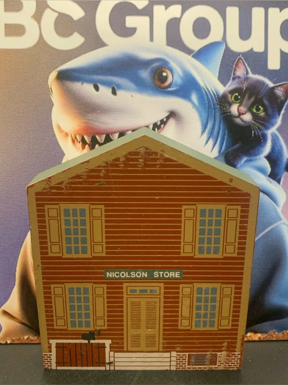 Vintage Cat's Meow Wood 1994 Duke of Gloucester St Series Nicolson Store
